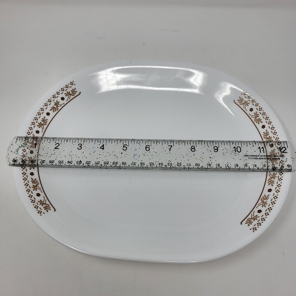 Vintage Corelle Summer‎ Impressions Glass Serving Platter Plate - Picture 5 of 6